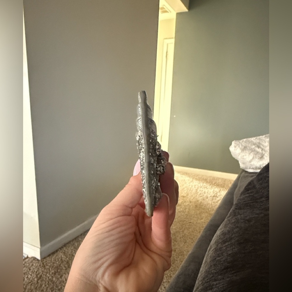 [Kate Spade] authentic metallic tinsel camera crossbody bag & matching card case - Picture 9 of 15